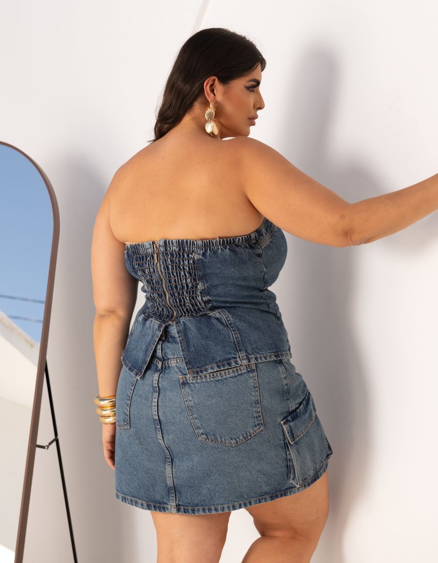 Shorts Saia Cargo Jeans