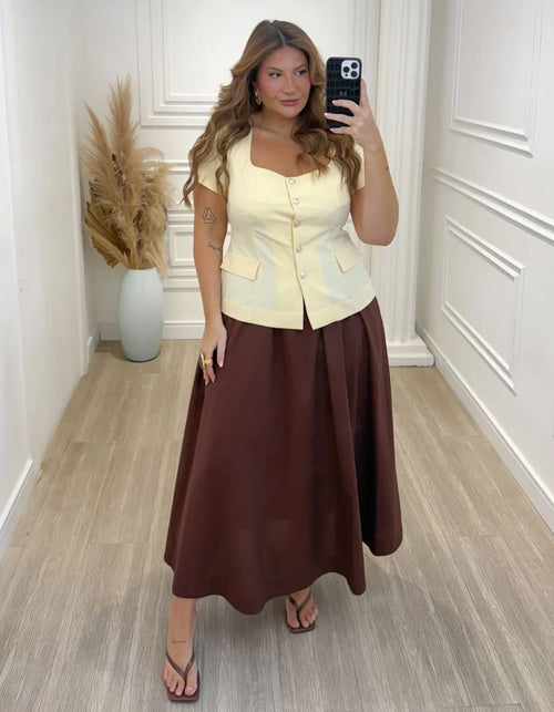 Blusa Colete Euro Trend