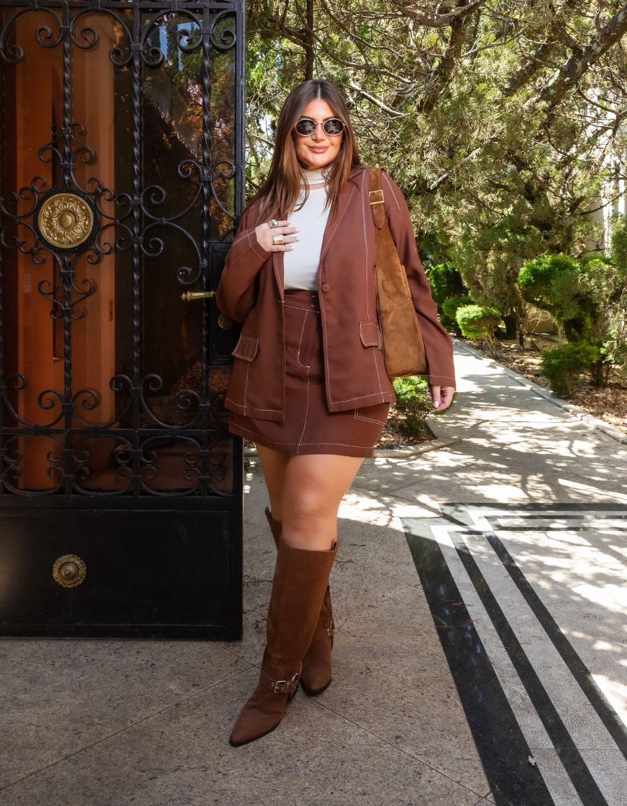 Blazer Alfaiataria Pesponto