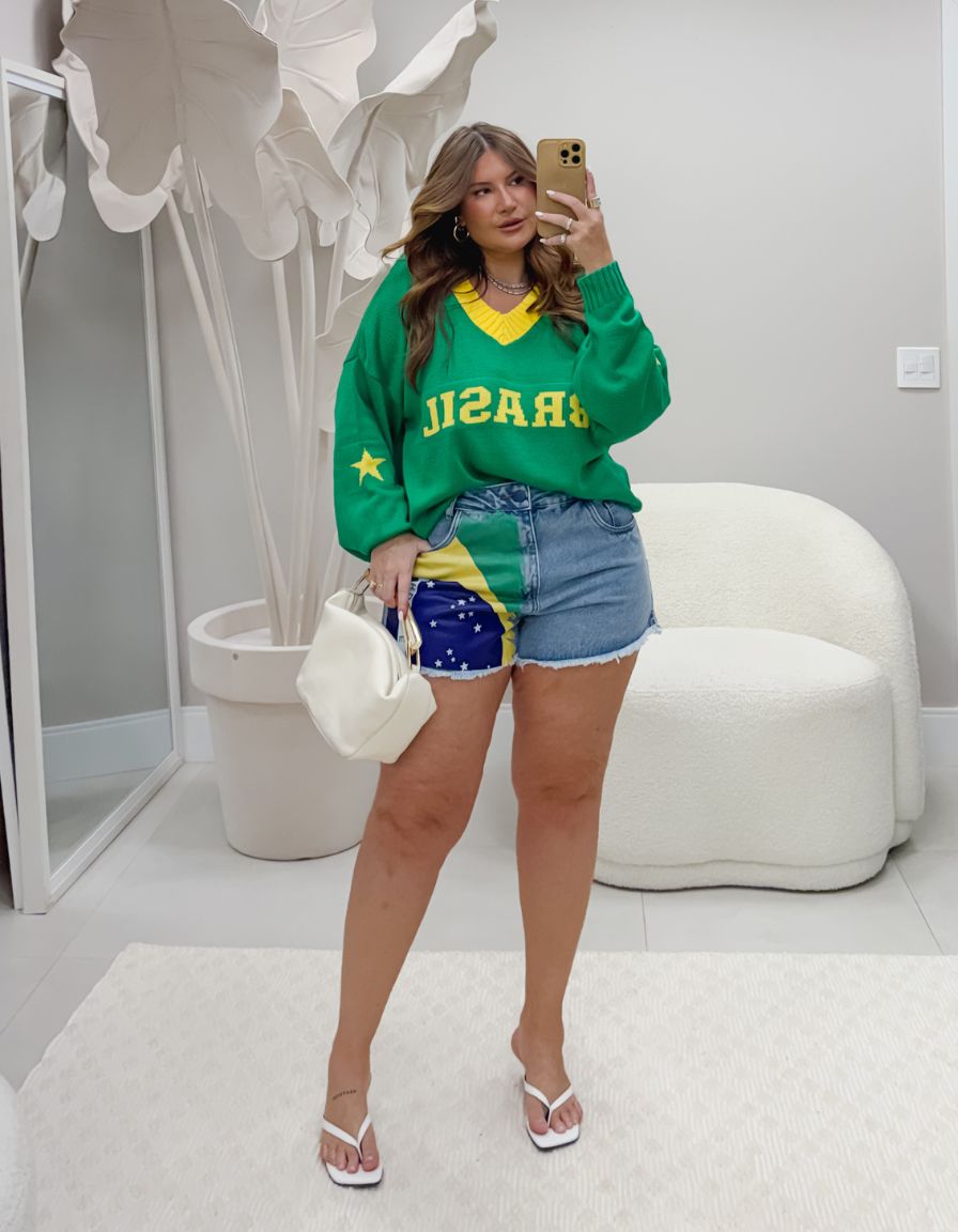 Blusa Brasil Star