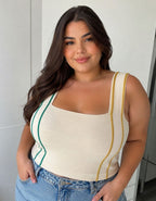 Cropped Tricot Brasil