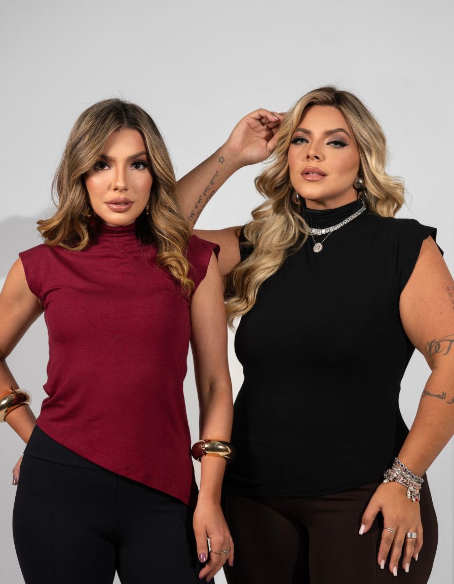 Blusa Muscle Assimétrica