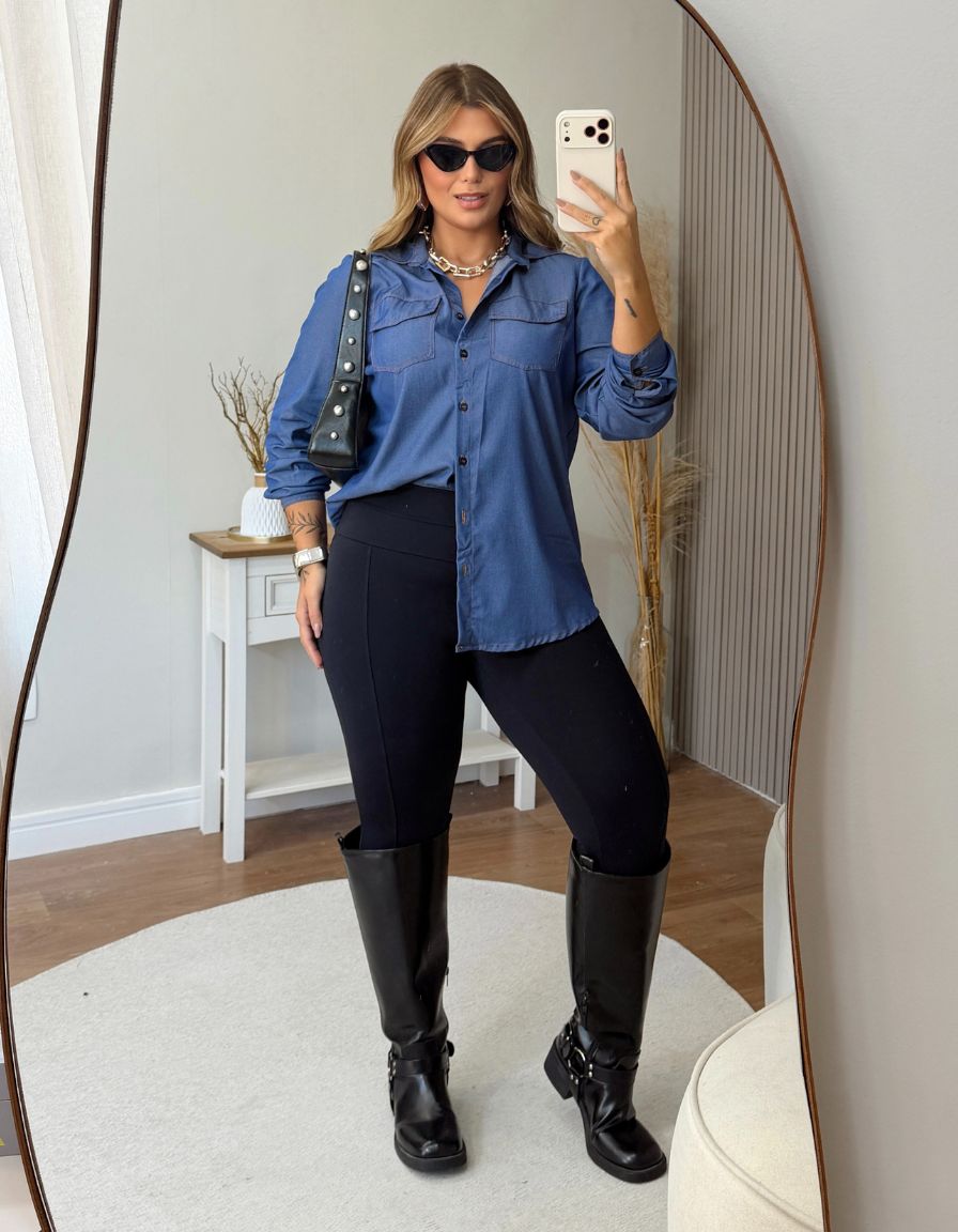 Camisa Jeans Overdrive