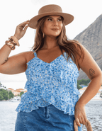 Blusa Sabrina Alça Babados