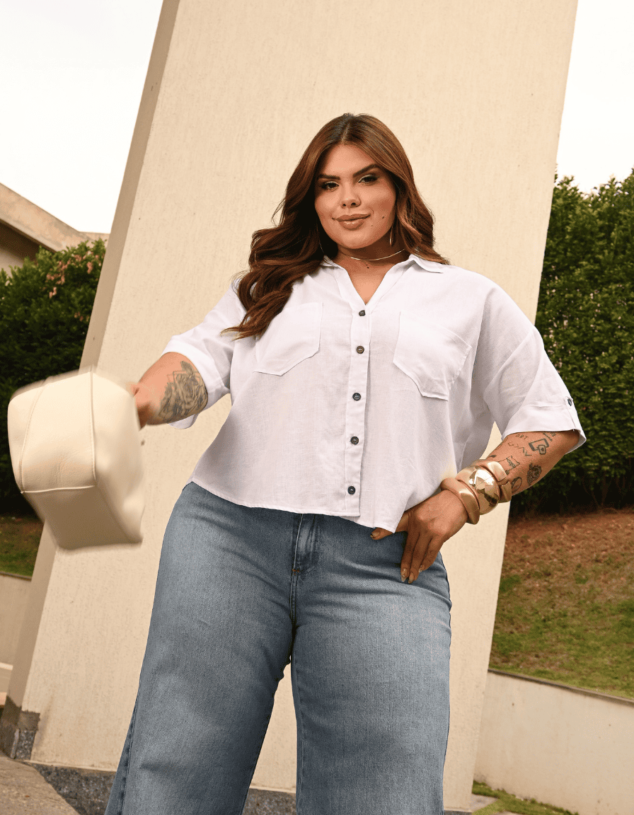 Calça Wide Leg Style