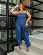 Cropped Blue Jeans