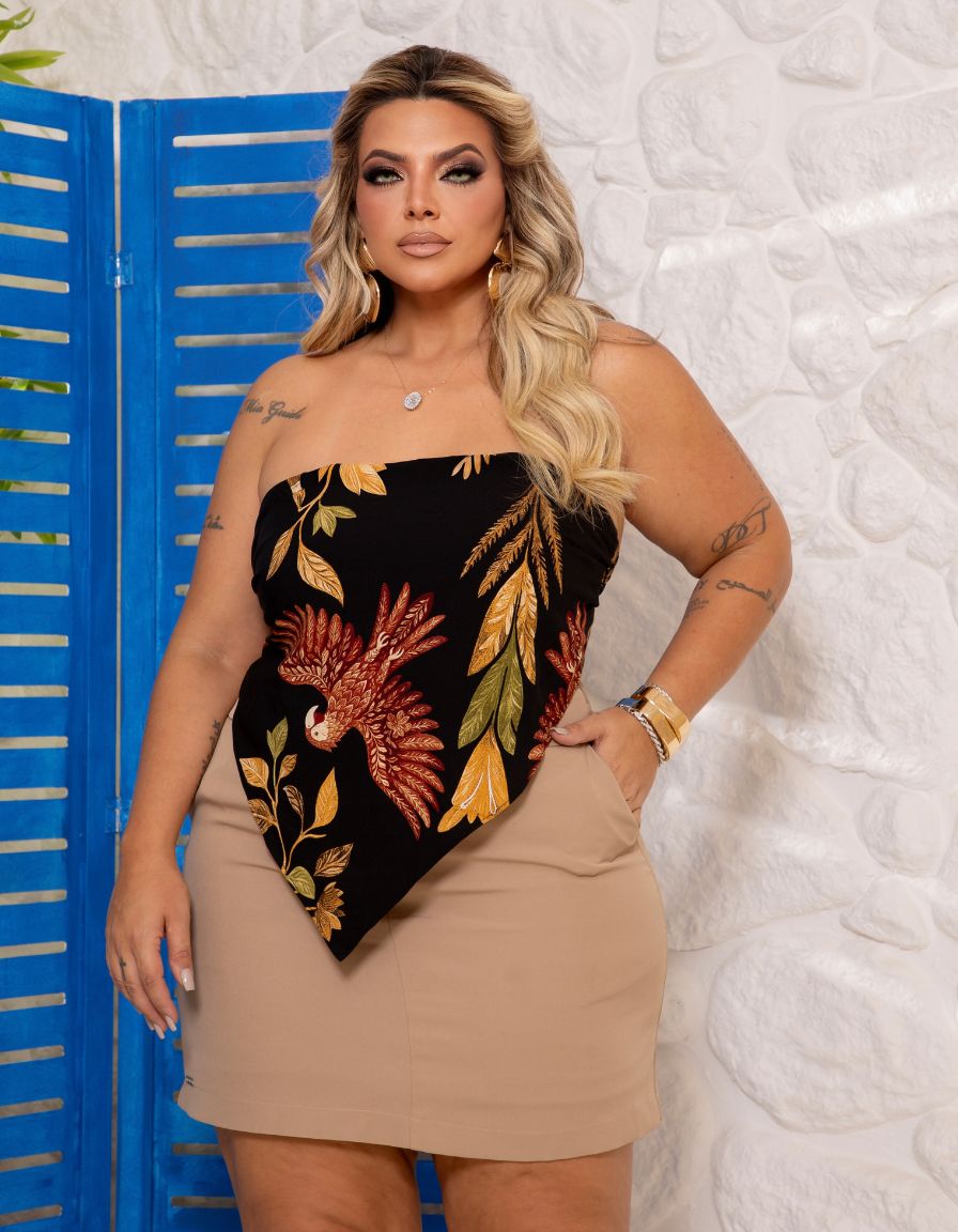 Cropped Lenço