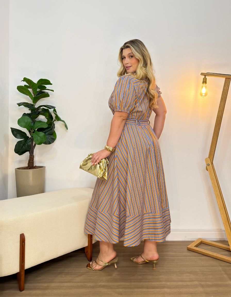 Vestido Midi Chemise