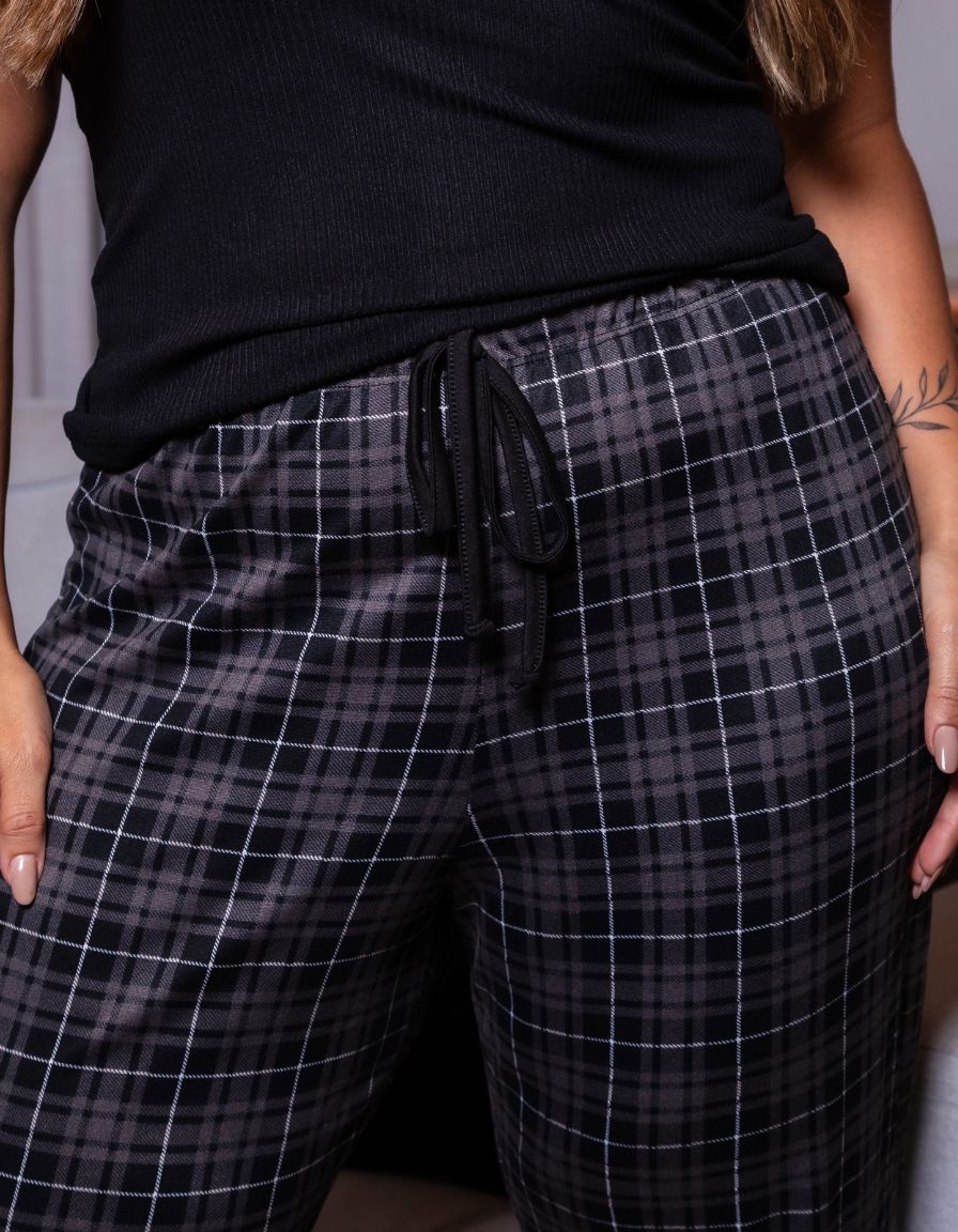 Conjunto Pijama Xadrez