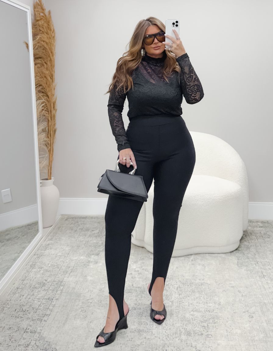 Blusa Renda Slim