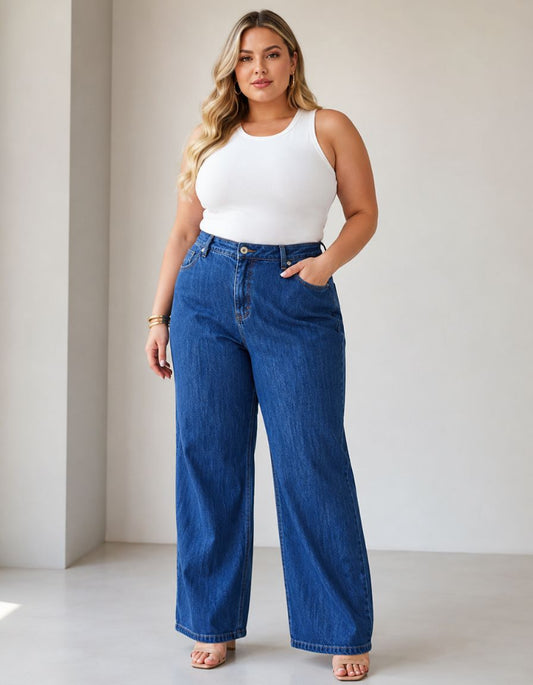 Calça Reta Jeans Luna