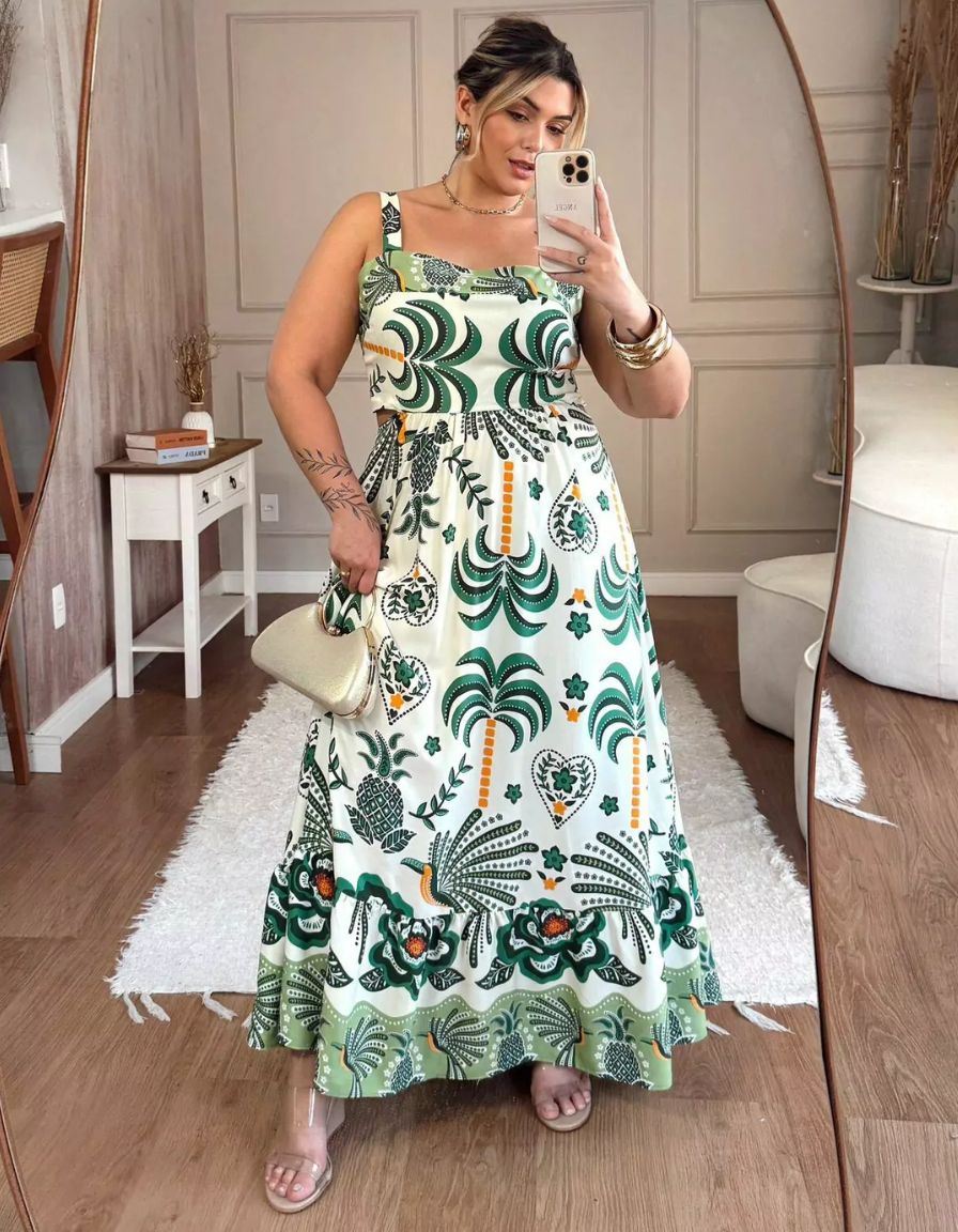 Vestido Sunset Rose