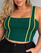 Cropped Tricot Brasil