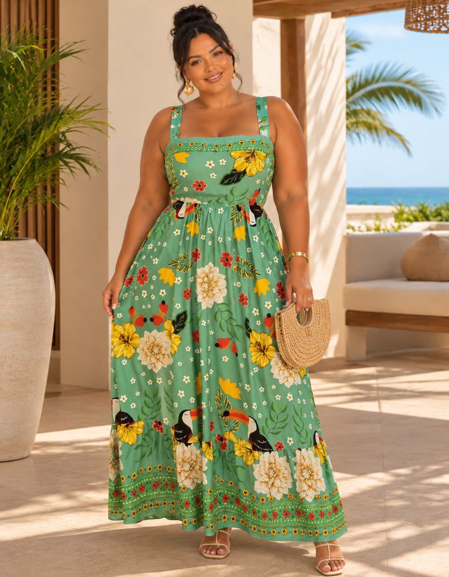 Vestido Sunset Rose