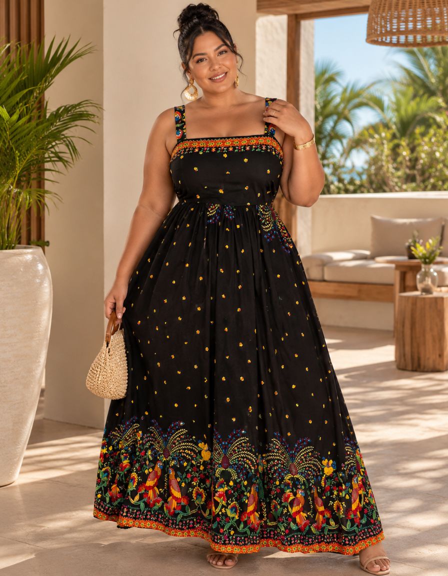 Vestido Sunset Rose