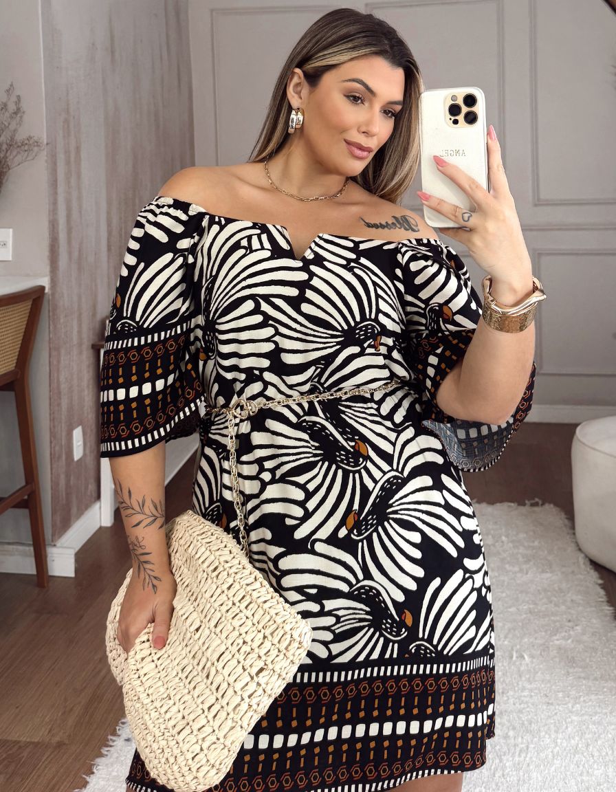 Vestido Decote Mariana
