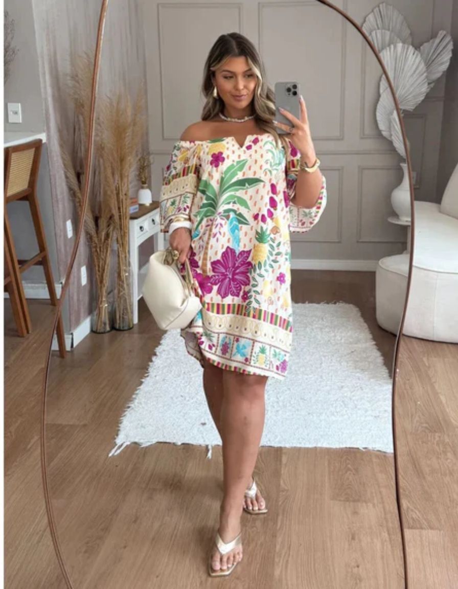 Vestido Decote Mariana