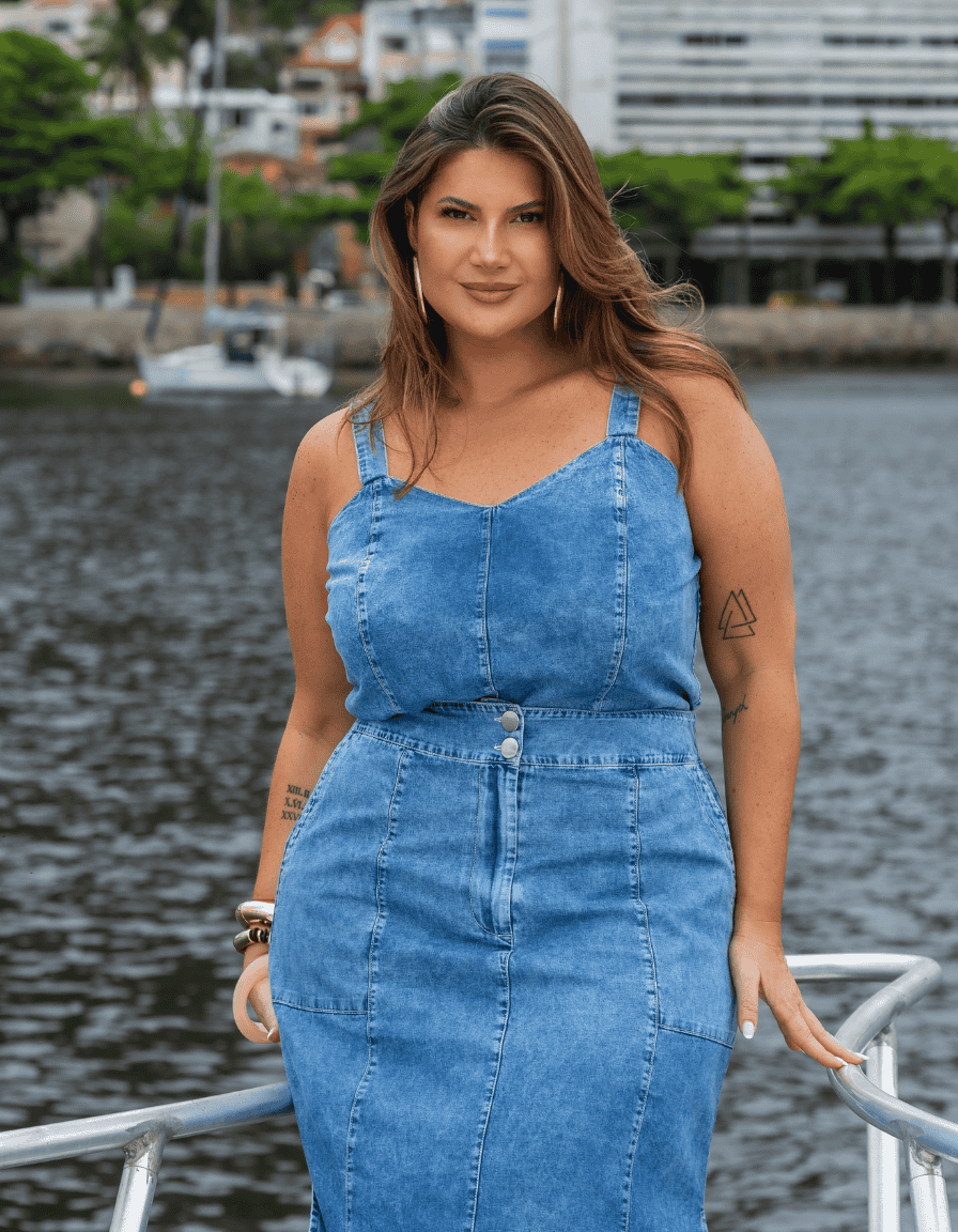 Maxi Cropped Denim Light
