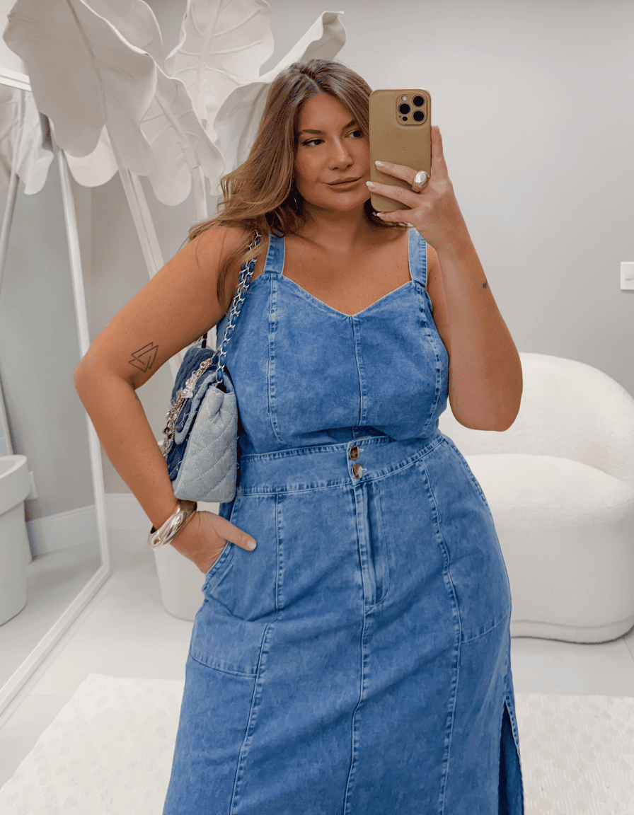Maxi Cropped Denim Light