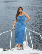 Saia Midi Denim light