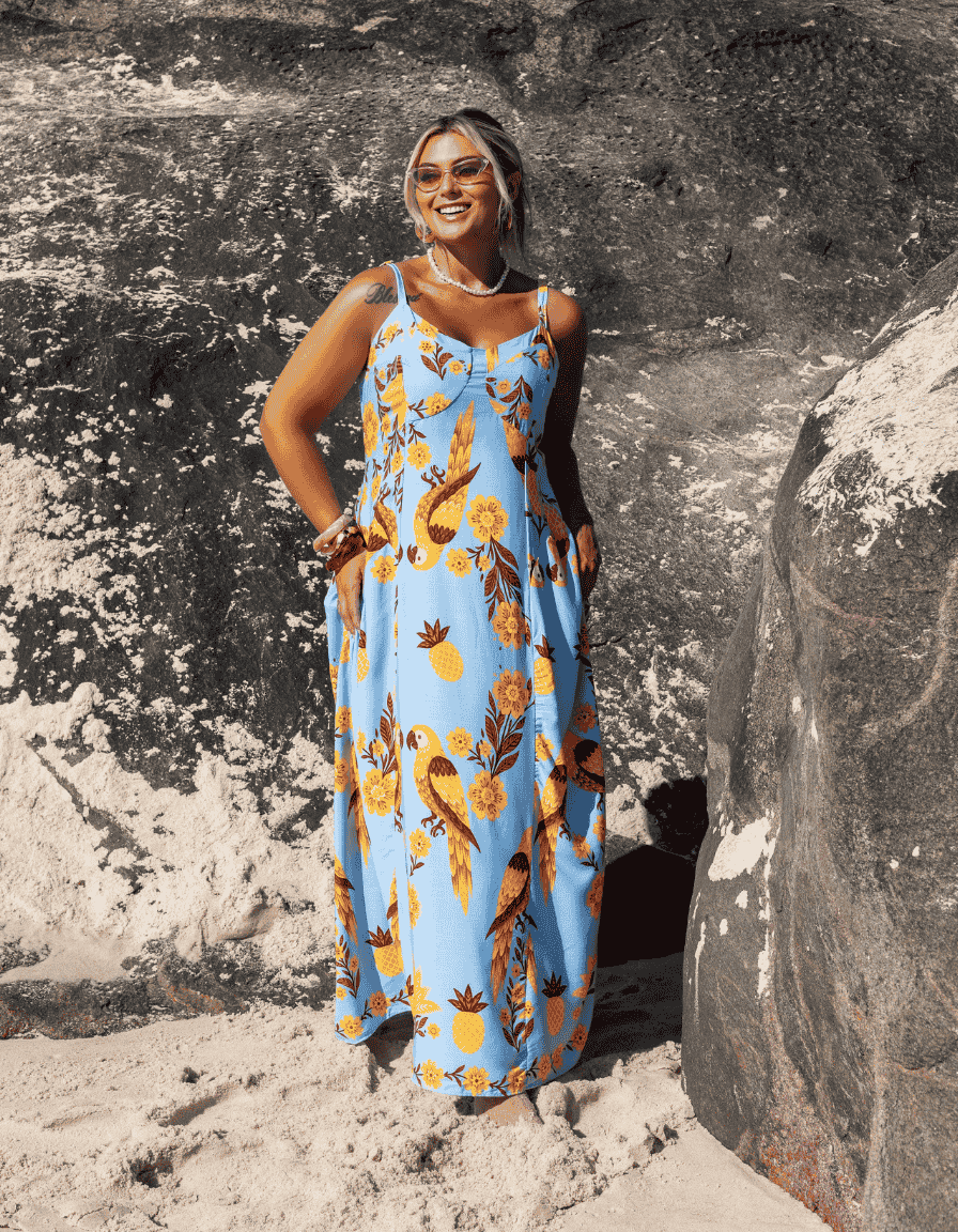 Vestido Carla Longo