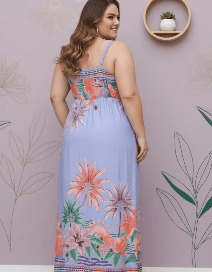 Vestido Tropical Mint