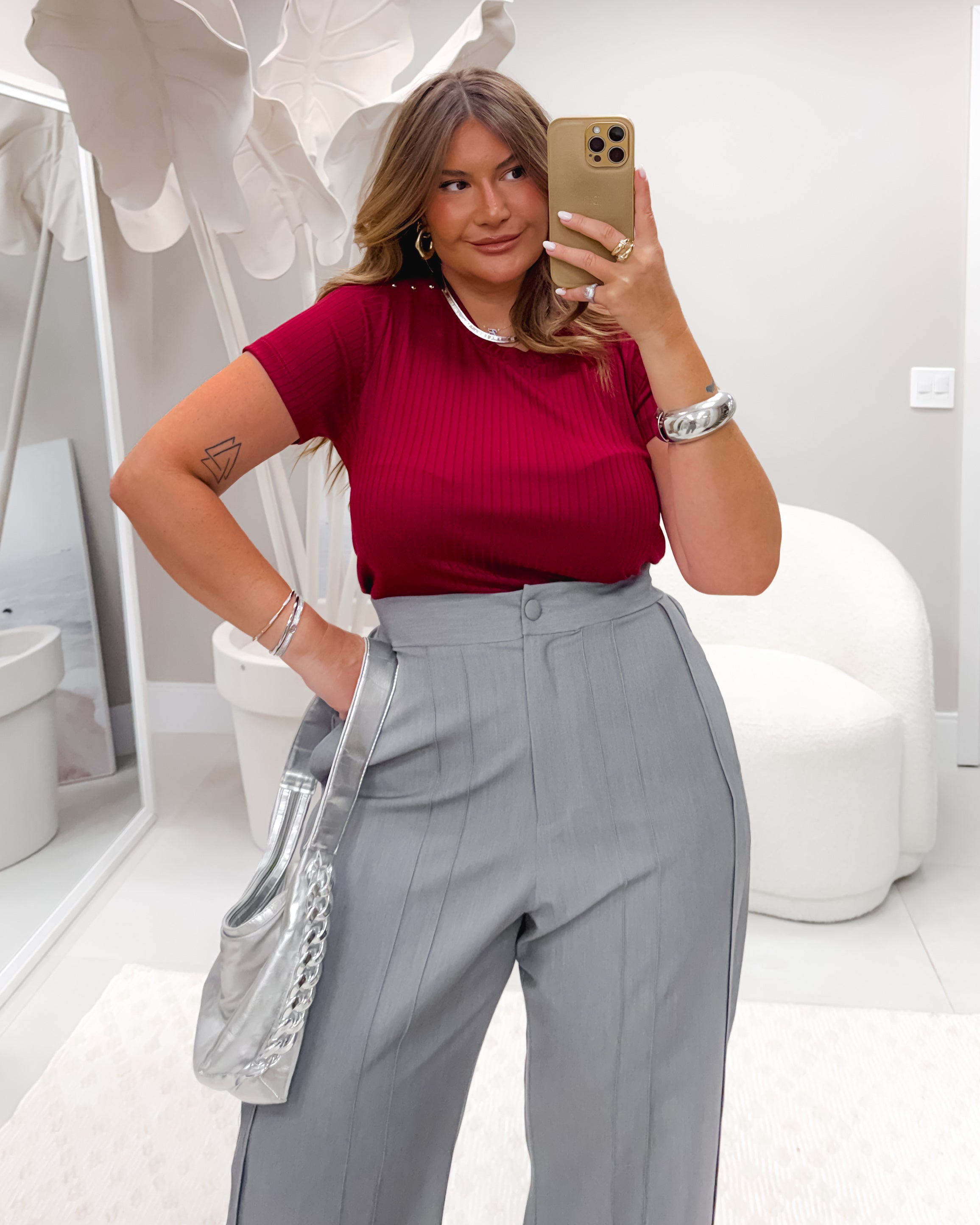 Blusa Canelada Capri