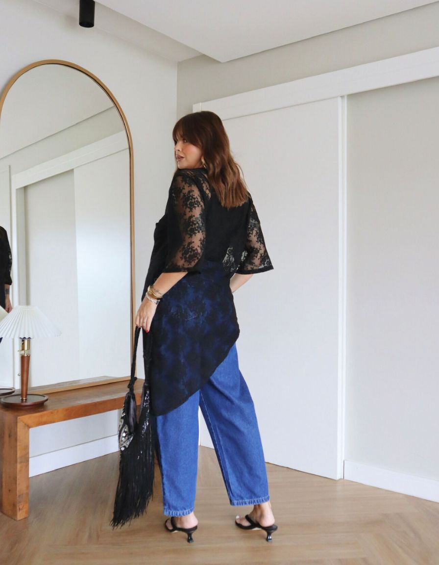 Blusa Renda
