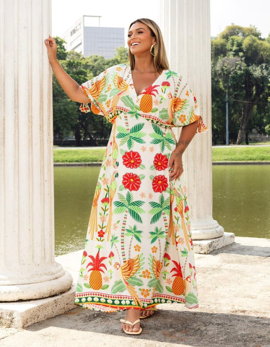 Vestido Letícia Off White