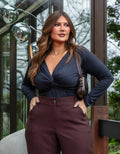Blusa Entrelaçada