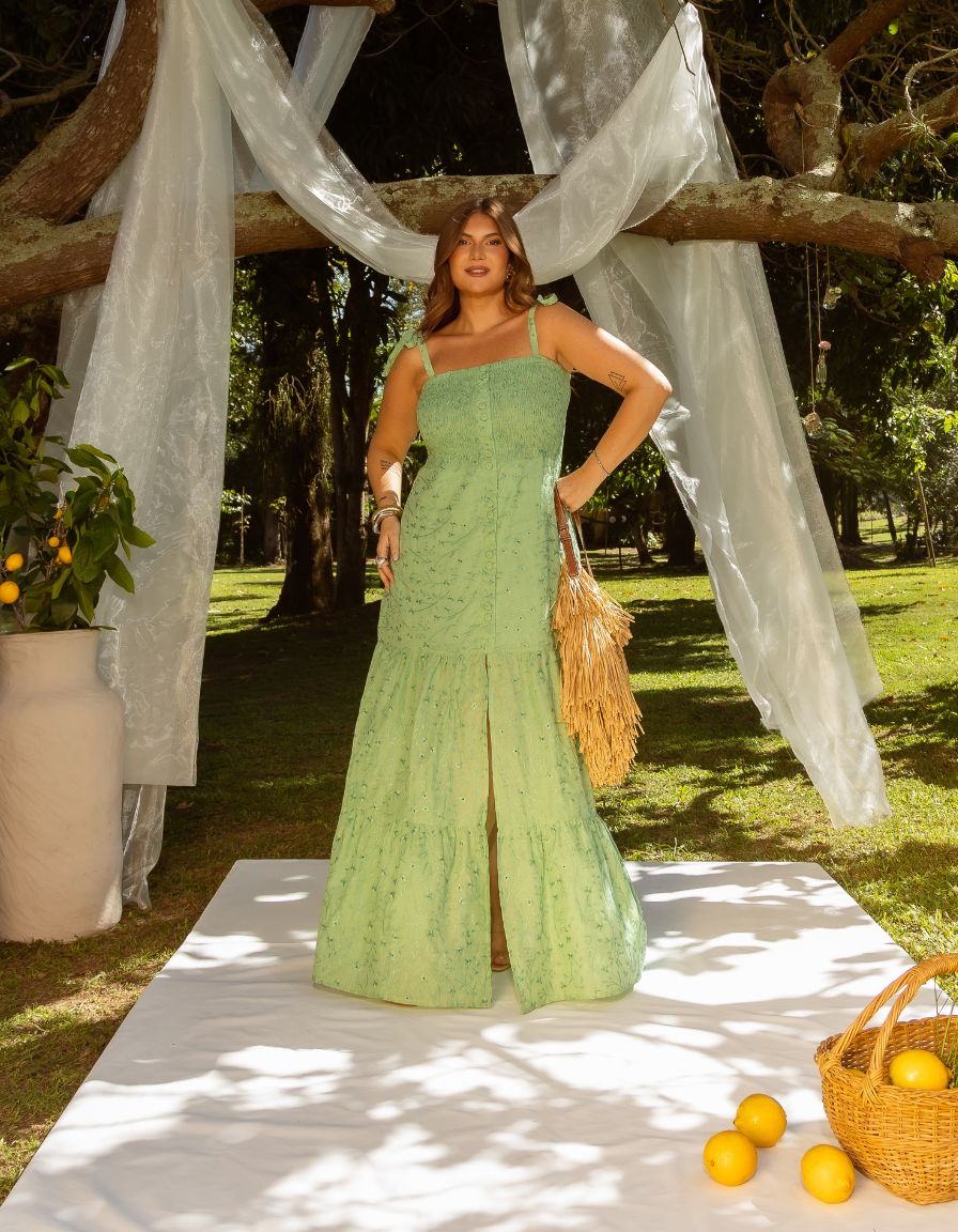Vestido Longo Amalfitana