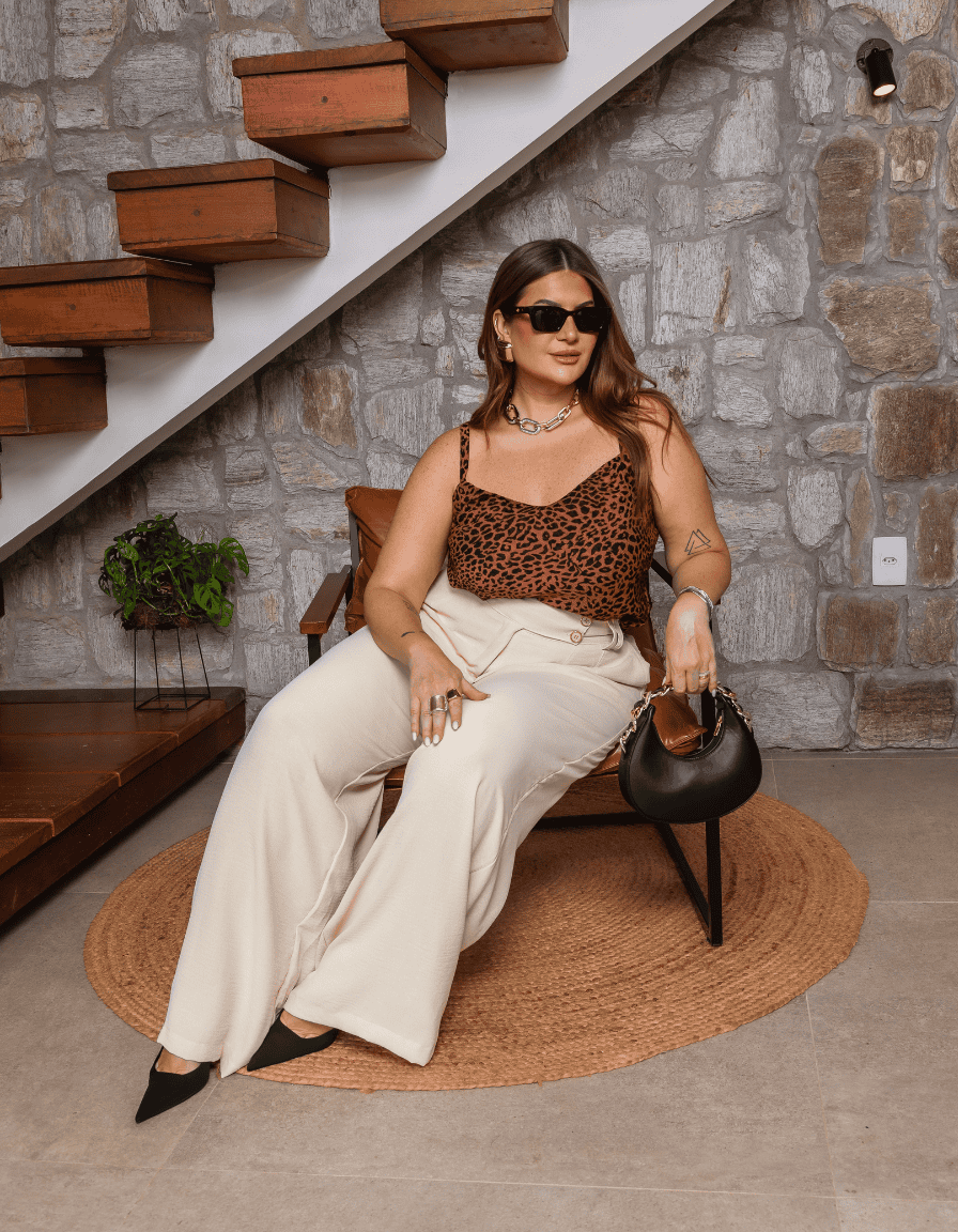 Calça Pantalona Elegance