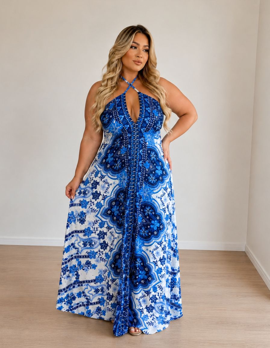 Vestido Lenço
