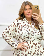 Vestido Letycia Cow Print