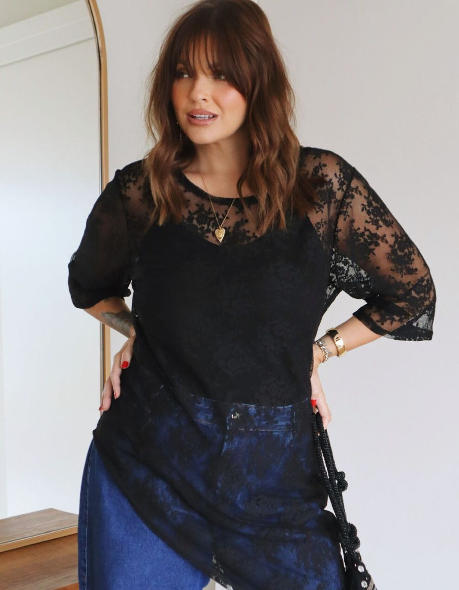 Blusa Renda