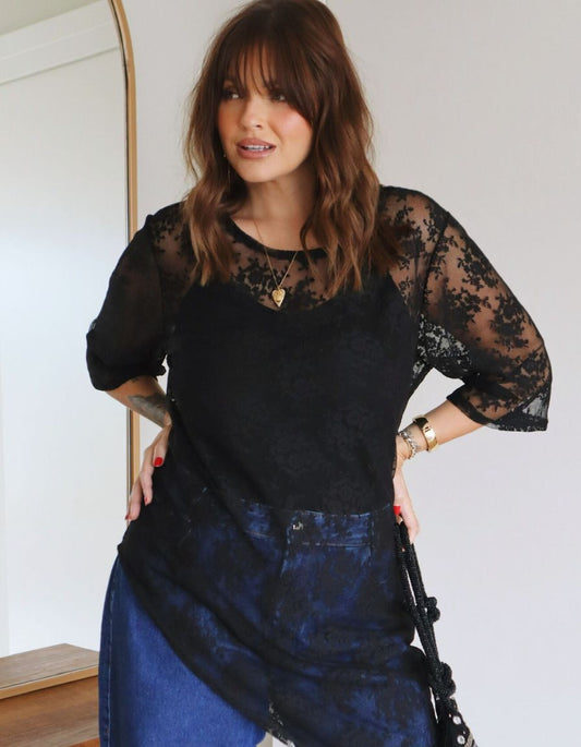Blusa Renda