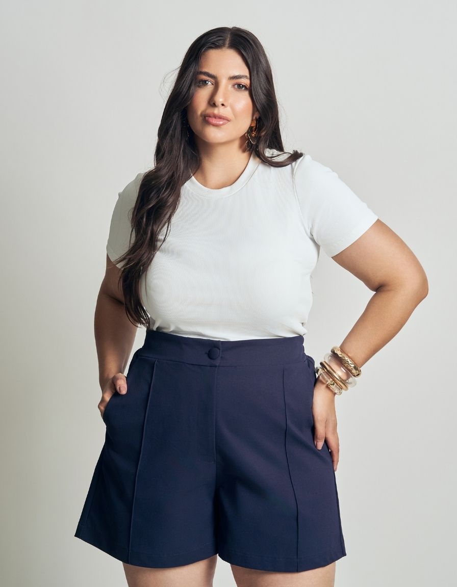 Blusa Baby Look