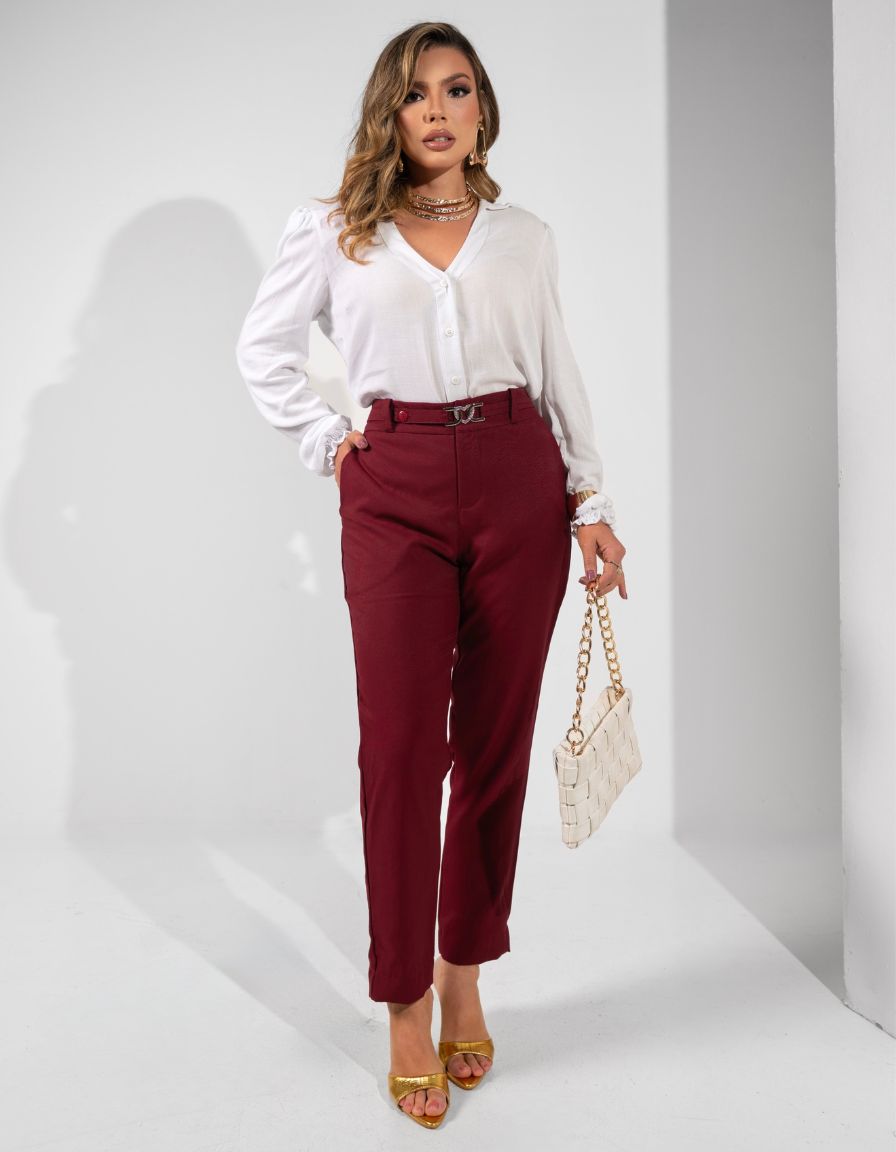 Calça Alfaiataria Amour