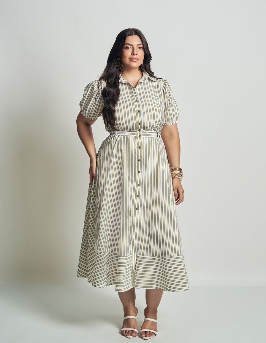 Vestido Midi Chemise