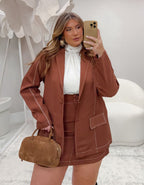 Blazer Alfaiataria Pesponto