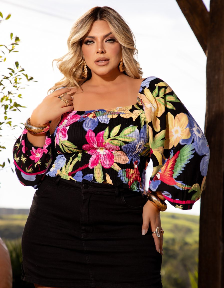 Cropped Florale