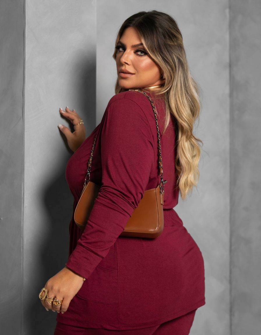 Calça Malha Slim