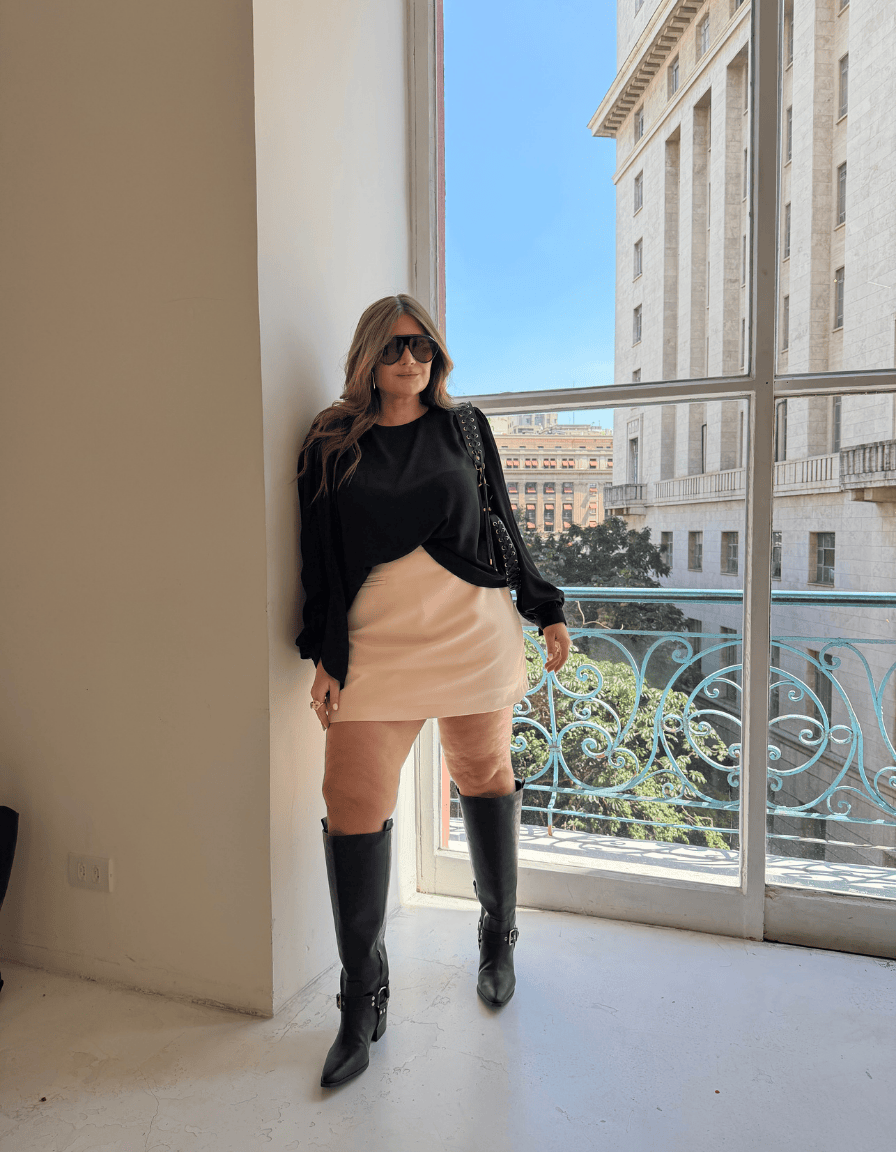 Blusa Bata Celine