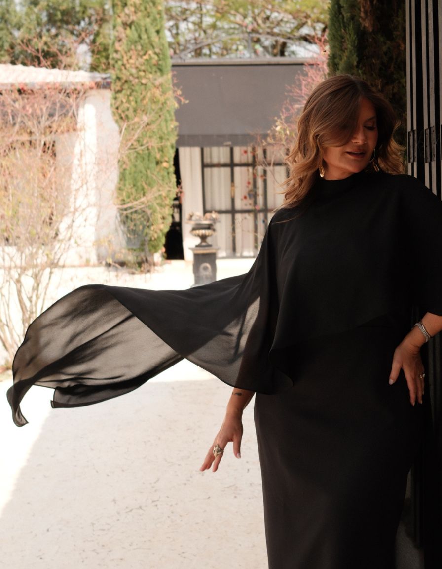 Vestido Capa Sienna