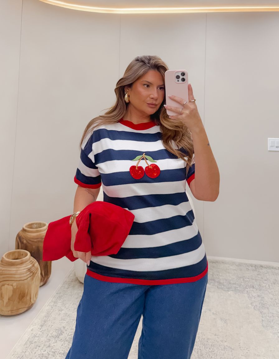 Blusa Nice Cherry
