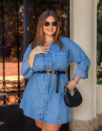 Vestido Mini  jeans