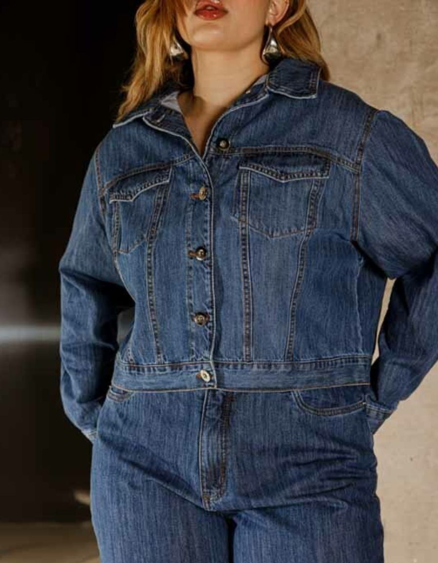 Jaqueta  Jeans old school