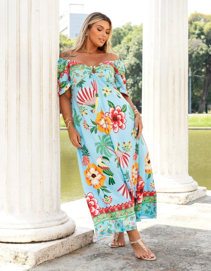 Vestido Helen Azul