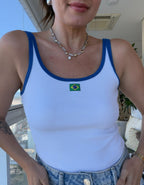 Regata Bicolor Brasil