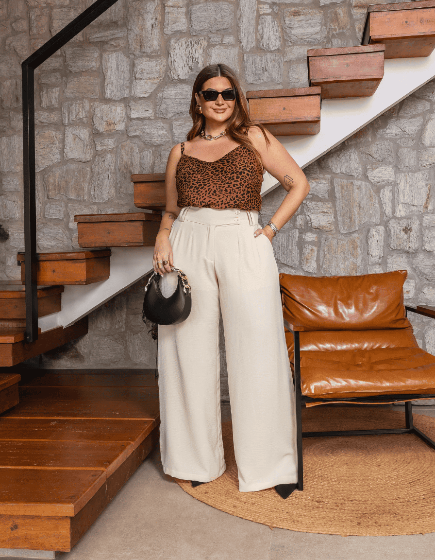 Calça Pantalona Elegance